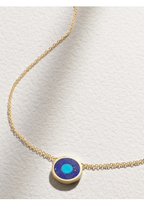 Jennifer Meyer - Mini Evil Eye 18-karat Gold, Turquoise And Lapis Lazuli Necklace - One size