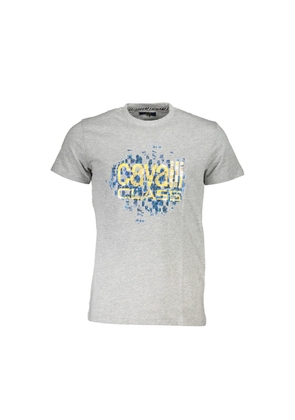 Brown Cotton Men T-Shirt - L