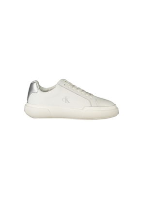 Calvin Klein White Leather Women Sneaker - EU37/US7