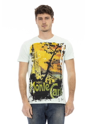 Trussardi Action Light-blue Cotton T-Shirt - M