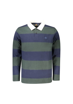 Timberland Green Cotton Men Polo Shirt - M
