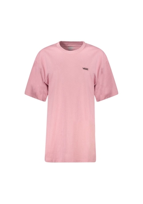 Vans Pink Cotton Women T-Shirt - M
