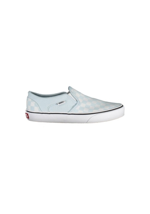 Light Blue Polyester Women Sneaker - EU38.5/US8.5