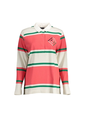 Gant Pink Cotton Women Polo Shirt - M