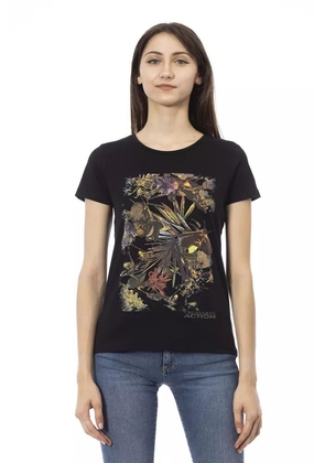 Trussardi Action Elegant Short Sleeve Couture Tee - M