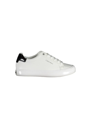 White Leather Women Sneaker - EU39/US9
