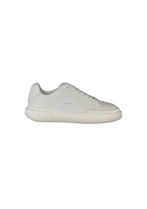 Calvin Klein White Leather Women Sneaker - EU37/US7