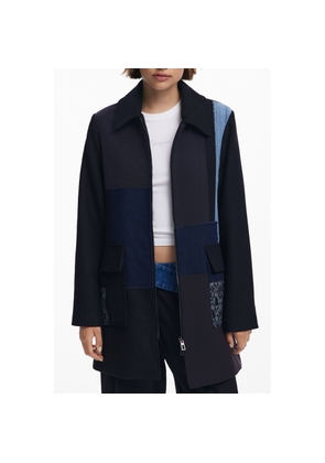 Desigual Black Cotton Women Jacket - XS