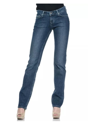 Ungaro Fever Blue Cotton Jeans & Pant - W30