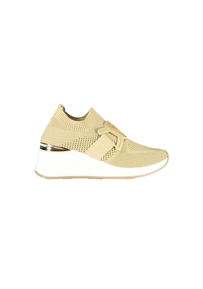 Laura Biagiotti Beige Polyester Women Sneaker - EU37/US7