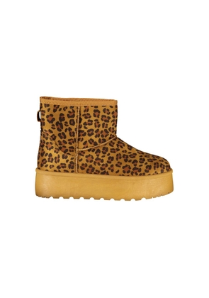 Laura Biagiotti Brown Polyester Women Boot - EU38/US8