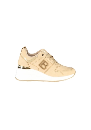 Laura Biagiotti Beige Polyester Women Sneaker - EU40/US10