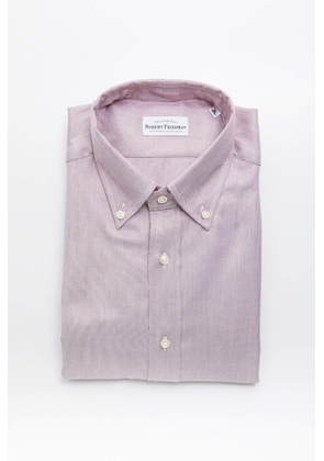 Robert Friedman Red Cotton Shirt - L