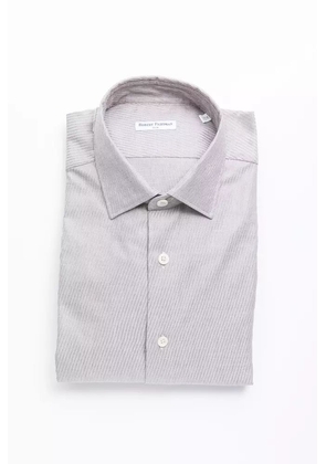 Robert Friedman Beige Cotton Shirt - M