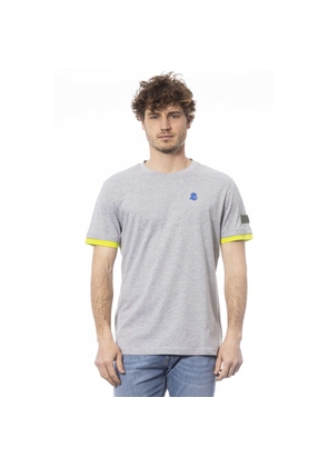 Invicta Gray Cotton T-Shirt - M
