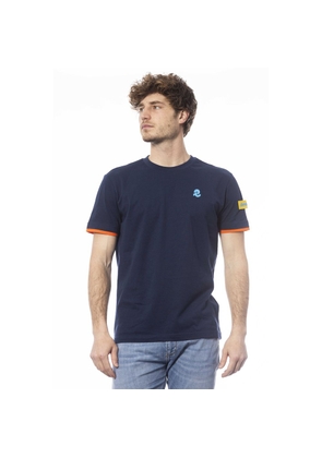 Invicta Blue Cotton T-Shirt - M