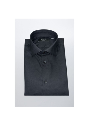 Baldinini Trend Black Cotton Shirt - L