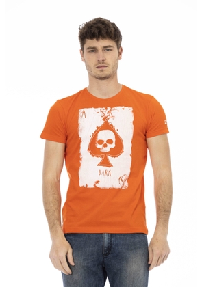 Trussardi Action Orange Cotton T-Shirt - XL