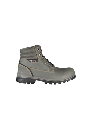 Gray Polyester Men Boot - EU42/US9