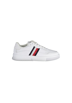 White Leather Men Sneaker - EU45/US12