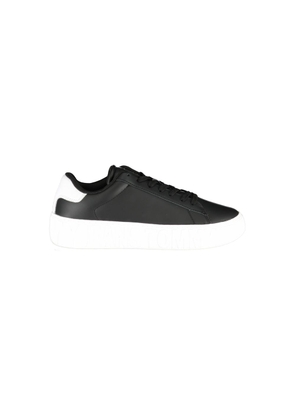 Black Polyethylene Men Sneaker - EU46