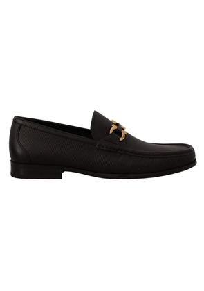 Salvatore Ferragamo Calf Leather Moccasins Loafers - EU39/US5