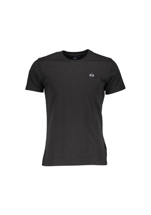 Elegant Short Sleeve Crew Neck Tee - XL