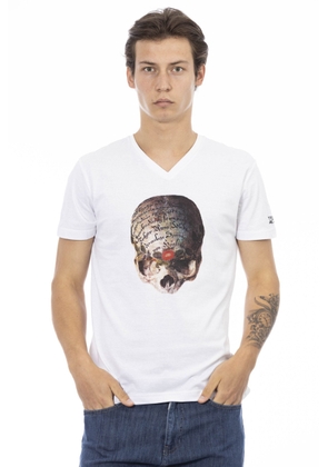 Trussardi Action White Cotton T-Shirt - XXL