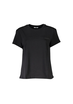 Chic Crew Neck Organic Cotton Tee - S
