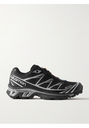 Salomon - Xt-6 Gore-tex Rubber-trimmed Mesh Sneakers - Black - UK 3.5,UK 4,UK 4.5,UK 5,UK 5.5,UK 6,UK 6.5,UK 7,UK 7.5,UK 8,UK 8.5,UK 9,UK 9.5