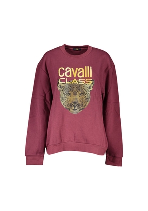 Purple Cotton Sweater - M