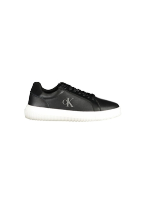 Black Polyethylene Men Sneaker - EU44/US11