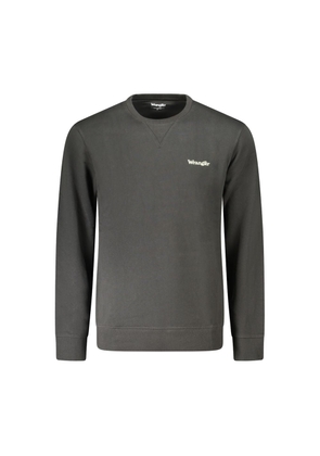 Black Cotton Sweater - M