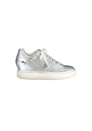 Gray Polyester Women Sneaker - EU37/US7