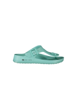 Blue Plastic Women Sandal - EU37/US7