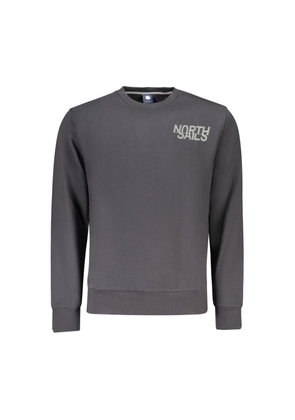 North Sails Black Cotton Sweatshirt - M