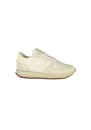 Beige Leather Women Sneaker - EU37/US7