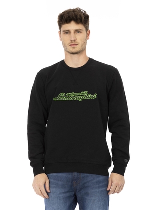 Automobili Lamborghini Black Cotton Sweater - XL