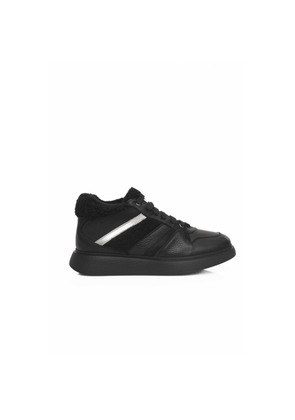 Cerruti 1881 Black COW Leather Sneaker - EU37/US7