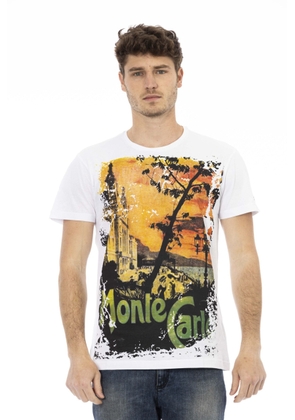 Trussardi Action White Cotton T-Shirt - XXL