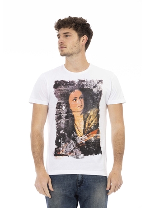 Trussardi Action White Cotton T-Shirt - XXL