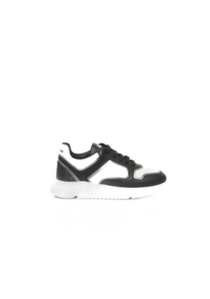 Cerruti 1881 Black And White COW Leather Sneaker - EU38/US8