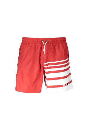 Karl Lagerfeld Red Polyester Swimwear - M