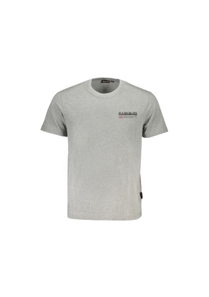 Brown Cotton Men T-Shirt - XXL