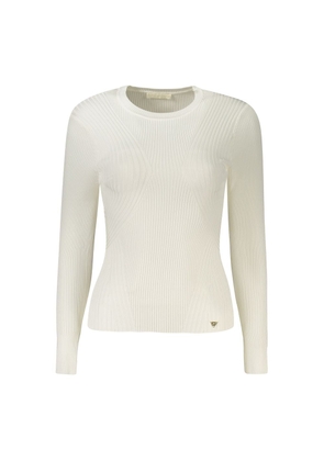 White Viscose Sweater - XL
