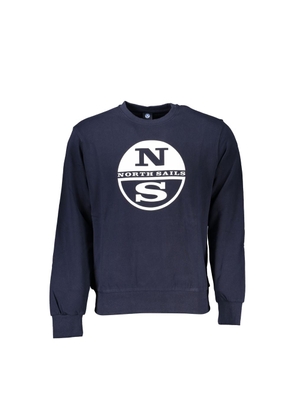 Blue Cotton Sweater - M