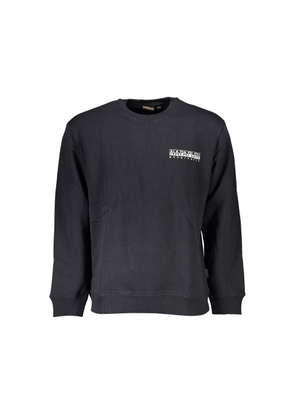 Black Cotton Sweater - XXL