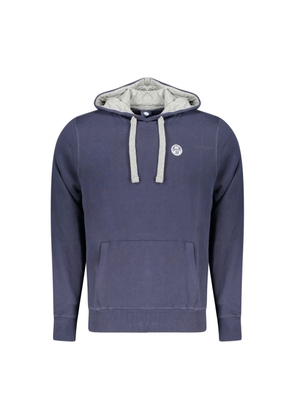 North Sails Blue Cotton Sweatshirt - M