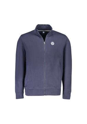 North Sails Blue Cotton Sweatshirt - M