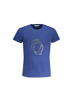 Blue Cotton T-Shirt - M